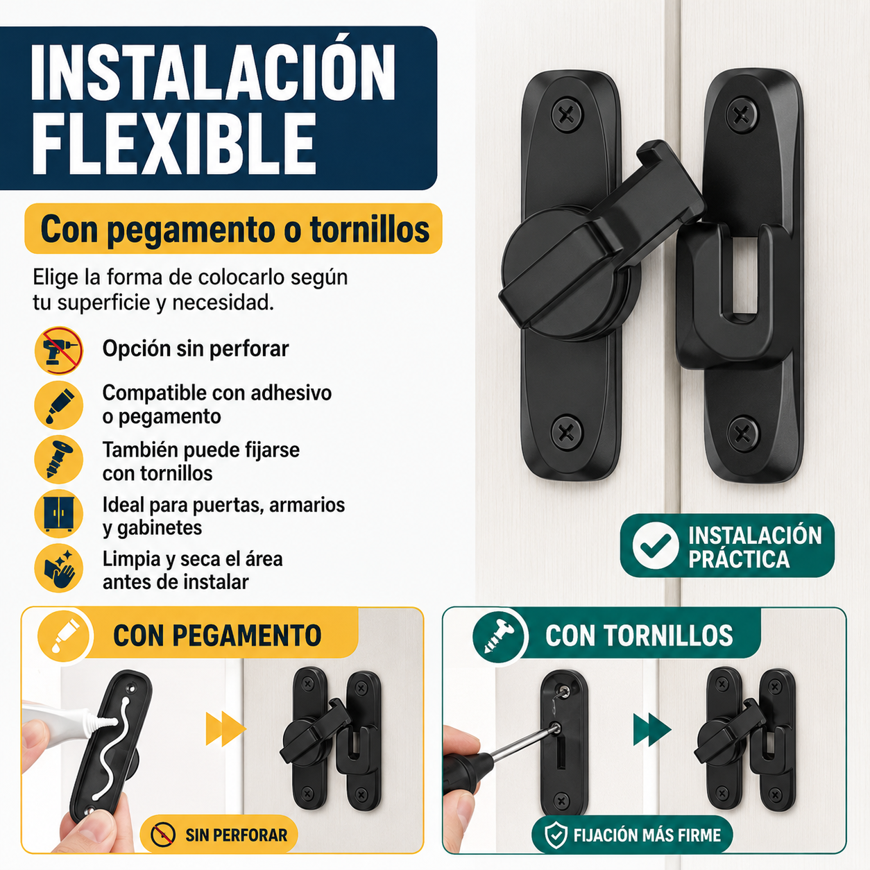 PESTILLO SEGURO /PAGO CONTRA ENTREGA