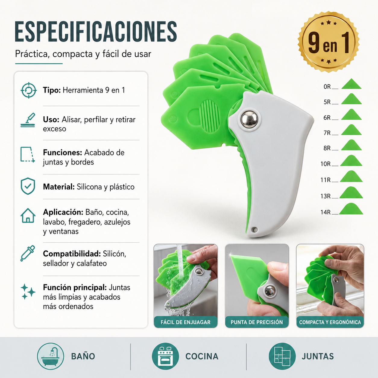 HERRAMIENTA SELLADORA 9 EN 1 / PAGO CONTRA ENTREGA