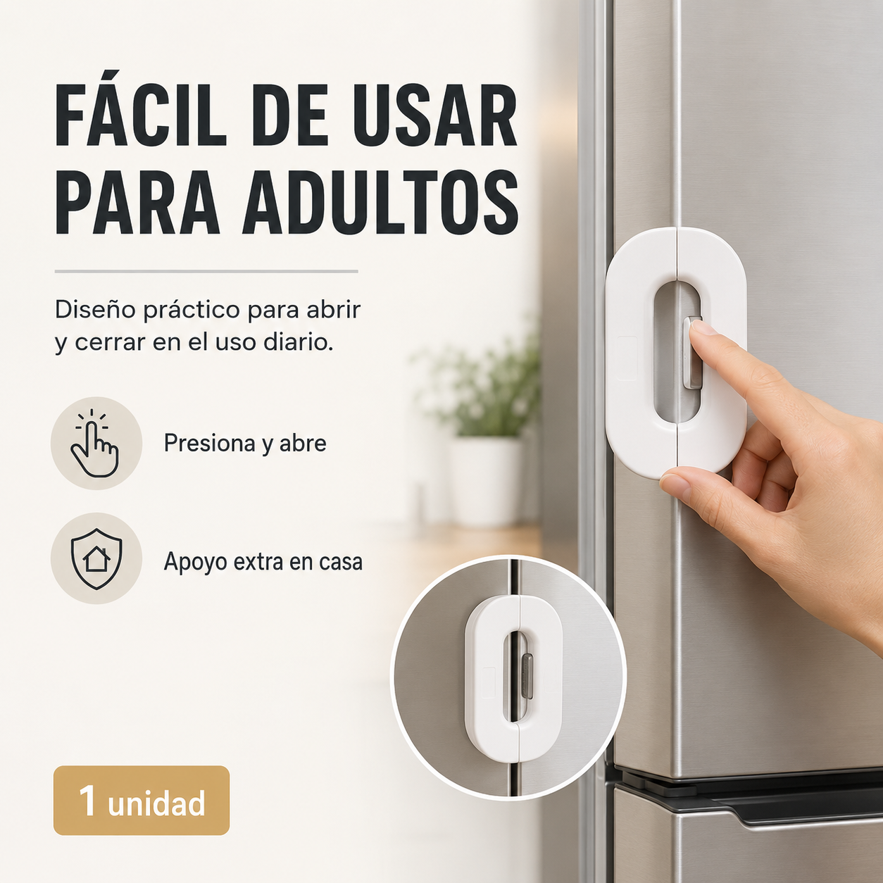 CIERRE SEGURO PARA REFRIGERADOR / PAGO CONTRA ENTREGA