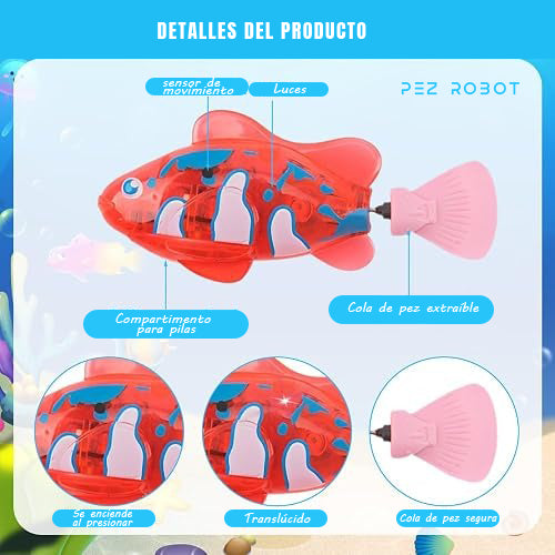 PEZ ROBOT NADADOR / PAGO CONTRA ENTREGA