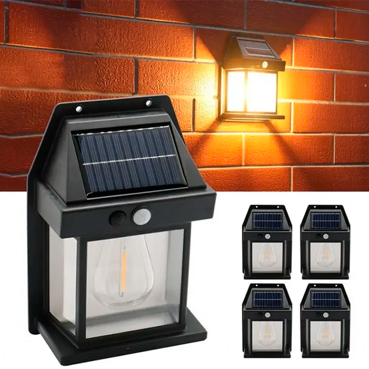 LAMPARA SOLAR DE PARED CON SENSOR DE MOVIMIENTO / PAGO CONTRA ENTREGA