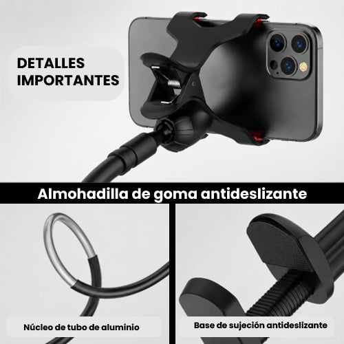 Soporte SmartFlex 360° para Celular | Flexible y Rotativo / PAGO CONTRA ENTREGA