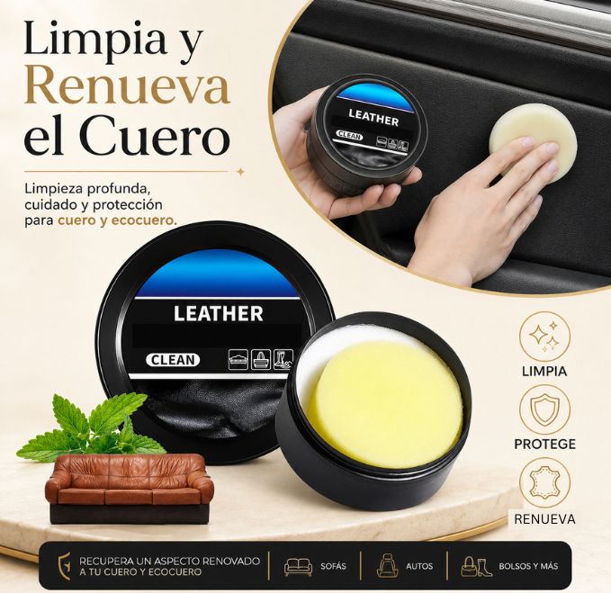 CERA LIMPIADORA PARA CUERO / PAGO CONTRA ENTREGA