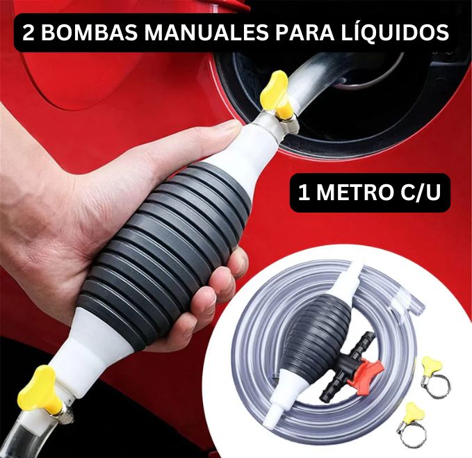 BOMBA MANUAL PARA LÍQUIDOS / 1 METRO / PAGO CONTRA ENTREGA