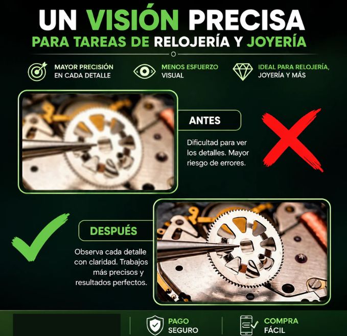 LENTES DE AUMENTO MANOS LIBRES / PAGO CONTRA ENTREGA