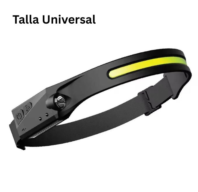 LINTERNA DE CABEZA LED RECARGABLE - GRAN ANGULAR 230° / PAGO CONTRA ENTREGA