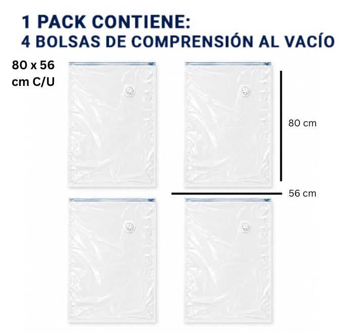 BOLSA DE COMPRENSIÓN AL VACÍO / PAGO CONTRA ENTREGA